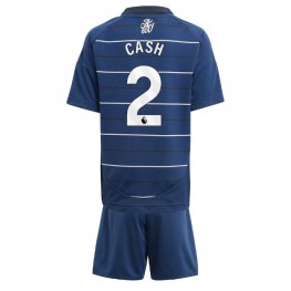Aston Villa Matty Cash #2 Derde tenue Kids 2024-25 Korte Mouw (+ Korte broeken)